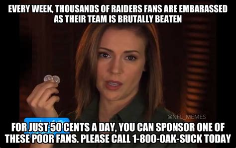 Images tagged raiders vs broncos. The Radiers | Funny football memes, Nfl funny, Nfl memes