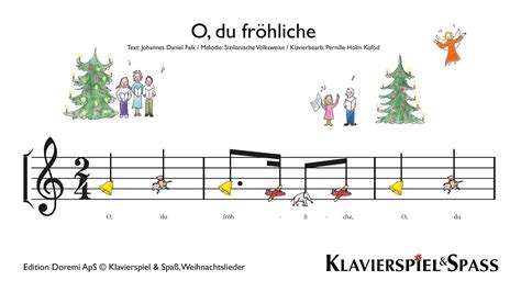 Versandkosten ab 39,99 € kostenlos. Klaviernoten O Du Fröhliche Kostenlos - Kinderlieder Mit ...