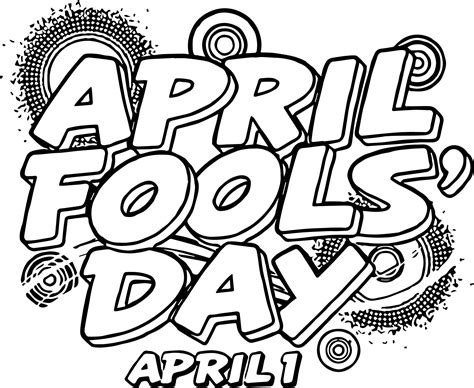 Fool clipart april fools day clip art free 2. awesome April Fool Text Coloring Page | April fools texts ...