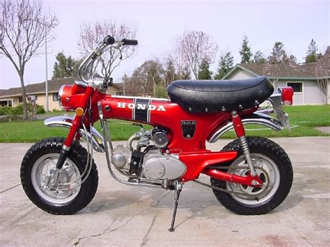 My first was a 50cc honda had one one these back in 73 or 74 blue it was a 71.begged ma for a mini bike she was the one with the money and in charge. Nostalgic Wednesday: Honda Mini-Trail CT70 | Mayday Garage