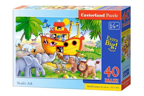 Huge selection of jigsaw puzzles. Puzzle XXL Pieces - Noah's Ark Castorland-040209 40 pieces ...