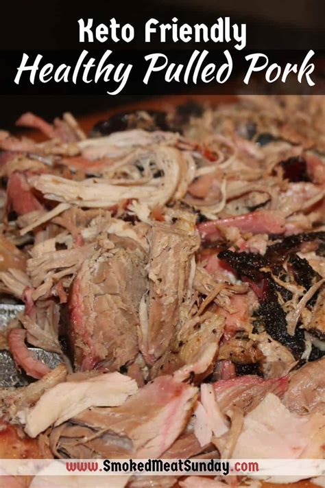 Try adding it to the sides to prevent losing most of the seasoning we love our pulled pork best when made with sweet baby ray's bbq sauce and served with tons of. Healthy Pulled Pork • Smoked Meat Sunday