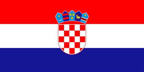 National flag of croatia republic. Croatia Flag Image - Free Download - Flags Web