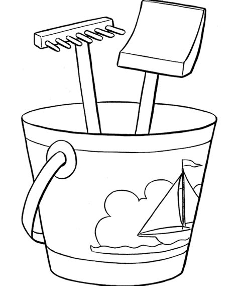 Beach chair and umbrella coloring page. Free Beach Umbrella Coloring Page, Download Free Clip Art ...