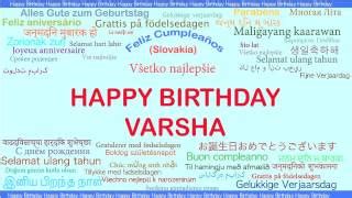 Happy birthday wishes for mam : Birthday Varsha