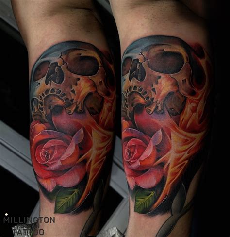 We get to work with people, draw every day, listen to cool music at work, and hang with our amazing crew. Tattoo artist Ruslan Millington | Киев, Ukraine