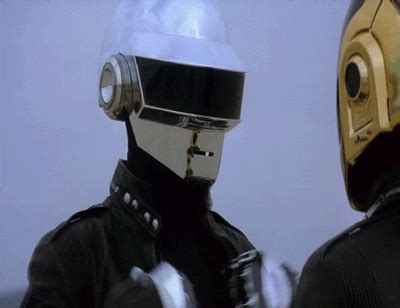 Instead of using their own music for the film's score, they assembled an evocative soundtrack featuring artists. daft punk electroma gifs | WiffleGif