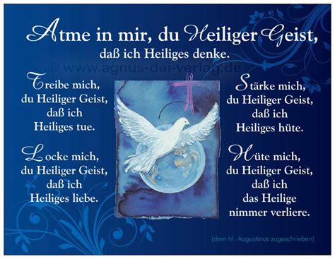 Soffia en noi, spirito santo sopla en nostros pierre & viviane mugnier atme in uns heiliger geist (gl 346) kirchenchor schabs (südtirol) gemischter chor (satb) a cappella. Heavens-Presents / Agnus-Dei-Verlag - Postkarte Atme in ...