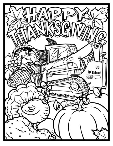 Backhoe coloring pages are a fun way for kids of all ages to develop creativity, focus, motor skills and color recognition. Download the Bobcat Coloring Pages!Bobcat Blog