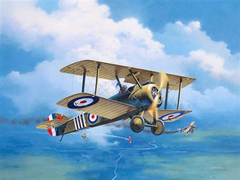 Sopwith camel f.1 airplane model kit by model airways, wwi british fighter. Revell 1/48 100 Years RAF Sopwith Camel World War One ...