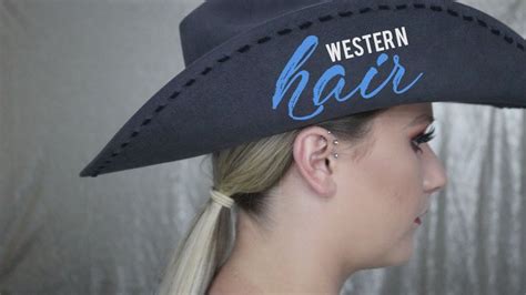 Ladies, which is your choice? WESTERN HORSE SHOW HAIR TUTORIAL | QUICK, EASY ...