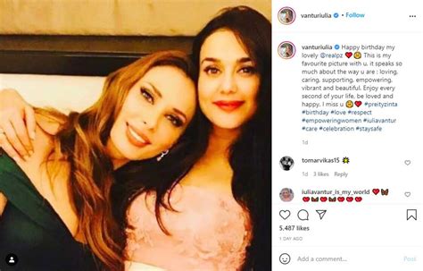 Последние твиты от iulia vantur (@iuliavantur). Salman Khan's girlfriend Iulia Vântur wish Preity Zinta on ...