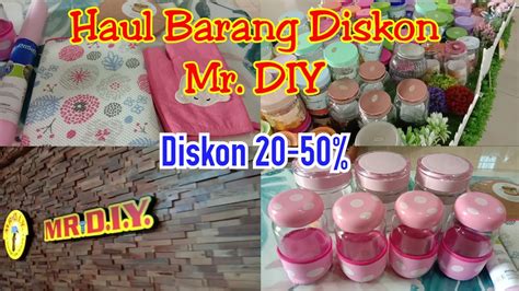 Diy hadir dengan 16,600 pelbagai produk setiap hari dengan membawa nama sebagai jenama mr. Aktivitas pagi hari | Haul barang diskon Mr. DIY | Toples ...