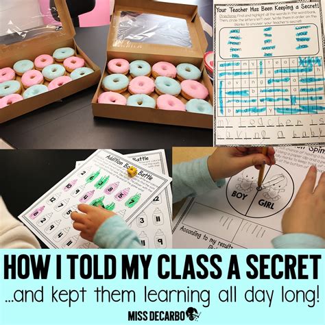 If you are a classroom teacher looking for a sweet way to announce your own pregnancy, i'm thrilled to share this simple secret code worksheet with you. How I Told My Class A Secret! - Miss DeCarbo