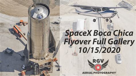 Maria pointer, a boca chica resident whose home is next to spacex boca chica location, waits for the spacex's starship vehicle prototype to be stacked next to her camera on friday, sept. SpaceX Boca Chica Flyover Gallery 10/15/2020 - YouTube