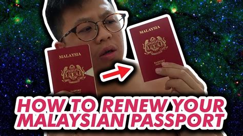 I recently had to renew my malaysian passport here in singapore. HOW TO RENEW YOUR MALAYSIAN PASSPORT - YouTube