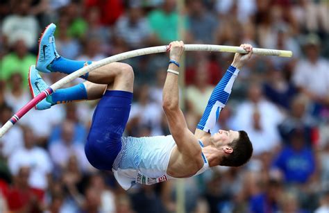 Pole vaulting, also known as pole jumping, is a track and field event in which an athlete uses a long and flexible pole, usually made from fiberglass or carbon fiber, as an aid to jump over a bar. TREND180