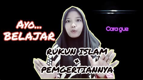 Karena iman dapat menjelaskan untuk menjalani kehidupan kita supaya terarah. MASIH BINGUNG ADA BERAPA RUKUN ISLAM??? YUK SIMAK ...