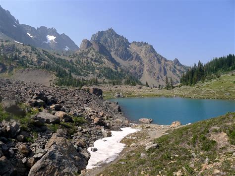 It is 110 metres wide and 2.5 metres deep. Royal Basin Hike (Olympic National Park) | 10Adventures