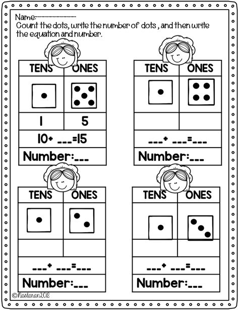 Understand the following as special cases Tens And Ones Worksheet For Kg - Ukg Sr Kg Math Worksheet ...