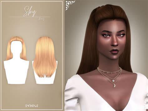 [EnriqueS4] Sky Hairstyle | Patreon | Sims hair, Hairstyle, Sims