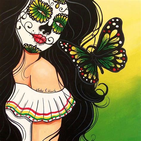 Click the dolores huerta coloring pages to view printable version or color it online (compatible with ipad and android tablets). John S. Huerta | Sugar skull art, Skull art, Skull ...