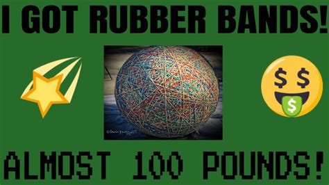 This is a complete tutorial to show you how to make a rubber band ball. My Rubber Band Ball is now 61 Pounds! (100 Pounds next ...