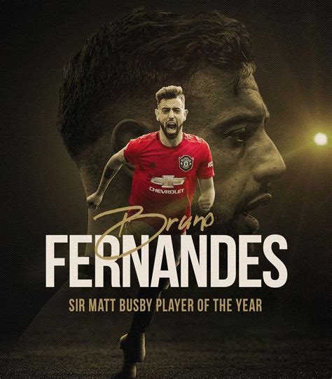 And thank you to all the united fans! Bruno Fernandes wins the Sir Matt Busby Player of The Year ...