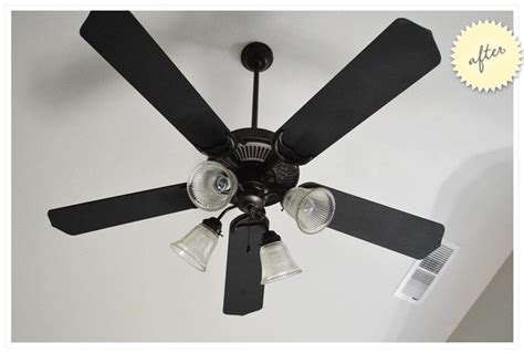 If you are going to put a thick carpet, consider the size as well when measuring the area between ceiling and floor. a $12 ceiling fan redo. | Ceiling fan, Ceiling fan diy ...
