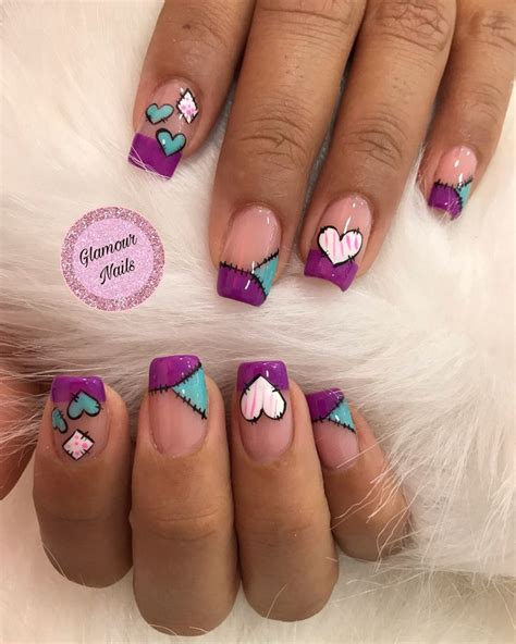 Diseños de uñas sencillos para adolescentes. Semipermanente | Uñas de pies sencillas, Manicura de uñas ...