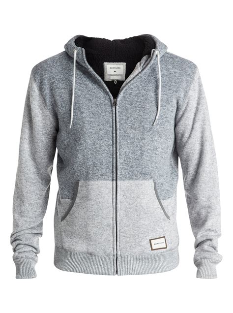 A hoodie that protects you from the cold and keeps you looking good? Keller Sherpa - Zip-Up Hoodie EQYFT03437 | Quiksilver