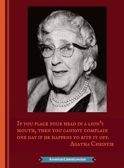 Check spelling or type a new query. Pin by American Literature on Favorite Author Quotes | Agatha christie, Author quotes, Favorite ...