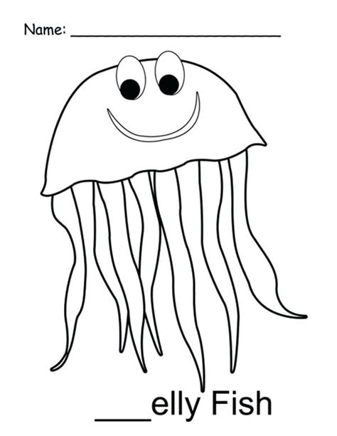 Drawing this jellyfish is fun, as you'll be done in 9 simple steps. Jellyfish Drawing Color at GetDrawings | Free download
