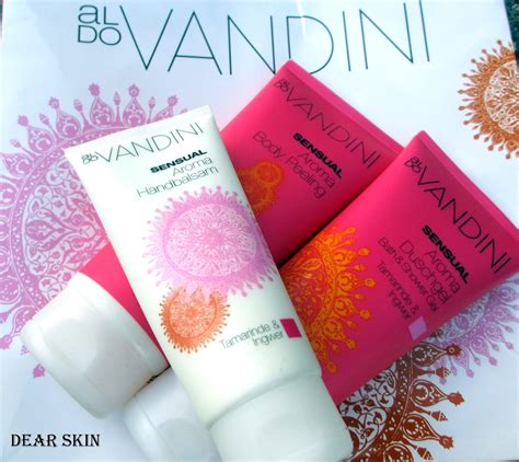 Aldo vandini sensual dusche tamarinde 200ml. Dear Skin: PREDSTAVLJANJE ALDO VANDINI