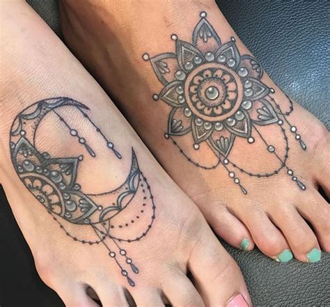 30 matching tattoos that are actually good for once. 65 Amazing Sun and Moon Tattoo Designs for the Couples ...