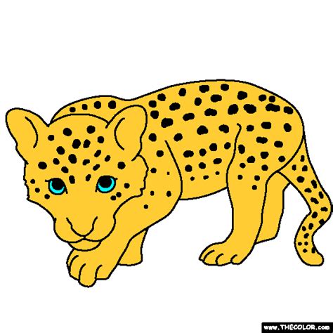 Check spelling or type a new query. Baby Leopard Coloring Page | Baby leopard, Coloring pages ...