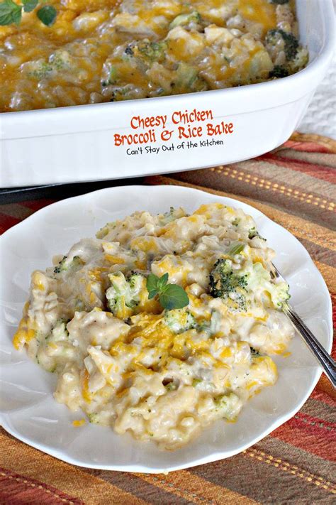 Just cut up a few chicken. Cheesy Chicken Broccoli and Rice Bake - IMG_5371 - Can't Stay Out of the Kitchen