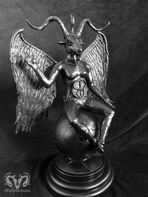 Baphomet has also been called the goat of mendes, or the black goat and the judas goat. Baphomet sculpture by Skullpturesque in 2020 | Baphomet ...