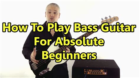 Having an additional string may cause some troubles, ya know? Beginner Bass Guitar Lesson #1 - Absolute Basics (NEW ...