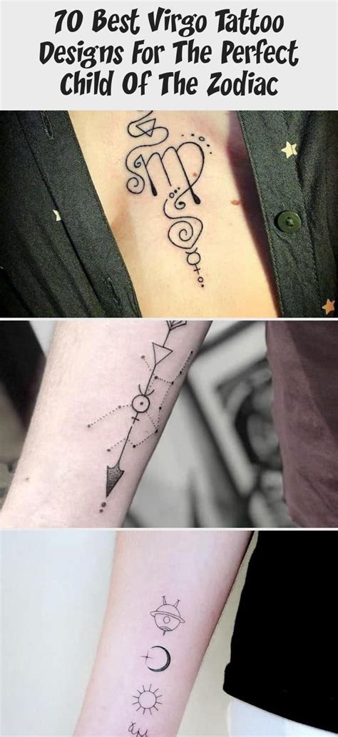 50 designs and ideas, including symbol tattoo art. 70 Best Virgo Tattoo Designs for the Perfect Child of the ...