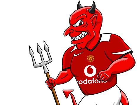 Its resolution is 1600x1600 and with no background, which can be used in a variety of creative scenes. Manchester United Red Devil - Anime Picture