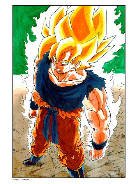 Dragon ball z coloring pages are very popular amongst kids, especially boys. Colored one of my favorite Toriyama panels : dbz