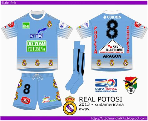 Club de deportes cobresal or simply cobresal, is a chilean football club based in el salvador, atacama, a chilean mining camp, and participa. Fútbol Mundial Kits - Uruguay: Real Potosí - 2013 (copa ...