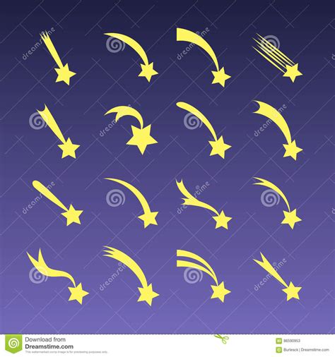 Maybe you would like to learn more about one of these? Vector Le Stelle Cadenti Del Fumetto, Comete O Le Meteore ...