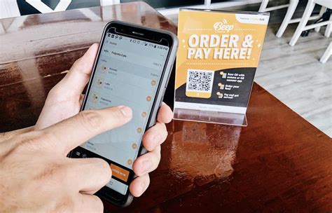 The code, when scanned using your smartphone's camera, will open a link, in this case to a restaurant's menu page. Beep Order: QR Table Ordering For F&B Merchants