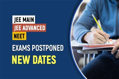 Hrd minister ramesh pokhriyal is likely to make an announcement today. JEE Main, NEET and JEE Advanced exams postponed to September