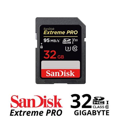 Sandisk extreme pro sdxc 95mb 32gb (1 items)? Sandisk Extreme Pro SDHC UHS-I U3 V30 95MB/S 633x - 32GB