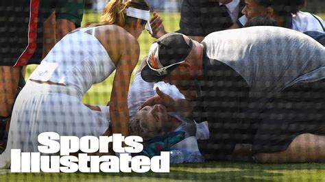 She won her first grand slam match since the injury, beating johanna larsson on. Bethanie Mattek-Sands Suffers Gruesome Knee Injury During ...