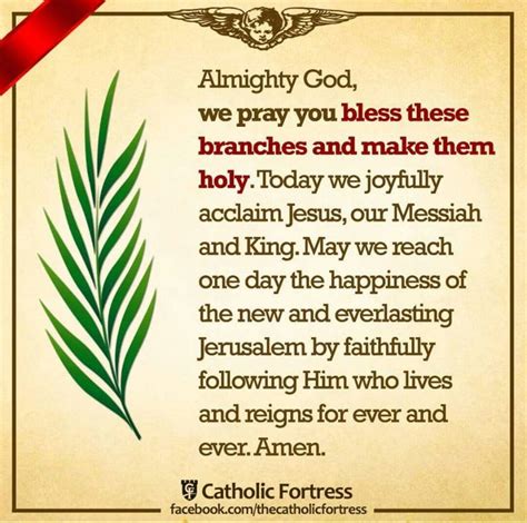 Palm sunday marks the beginning of the holy week before easter. Palm Sunday Prayer | Palm sunday quotes, Words of jesus ...