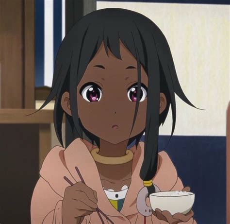 Sometimes they get it right depicting a character that isn't just white. Pin by Potty Mouth on 黒い女の子アニメ (Black Girl Anime) | Black ...